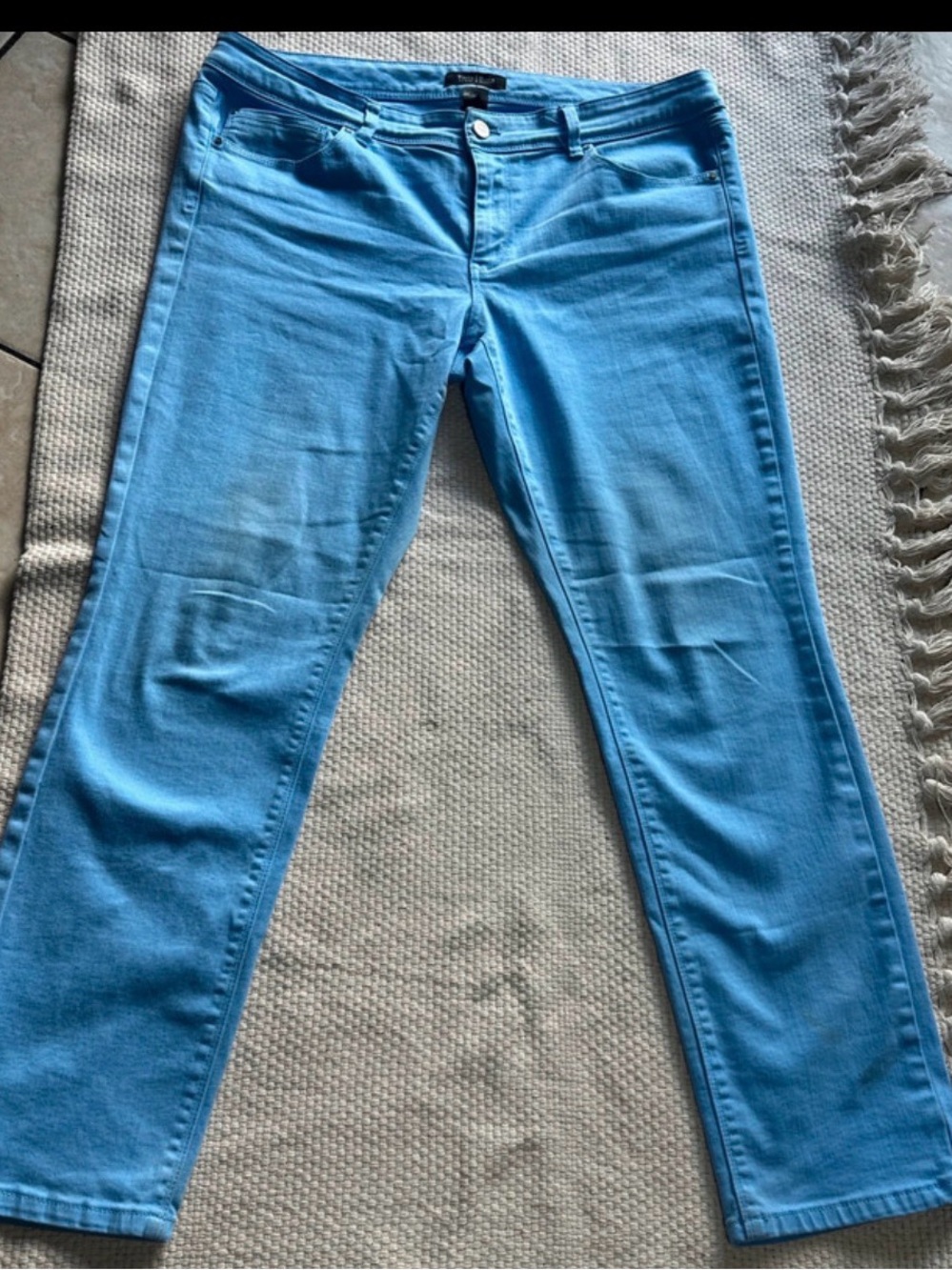 White House black market jeans light blue size 14